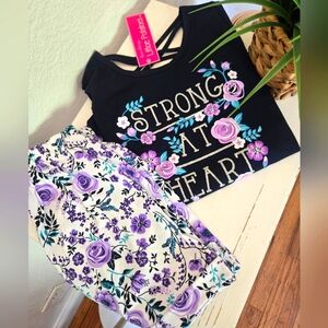 NWT Littoe Potatoes 2 Piece Outfit Size 12
